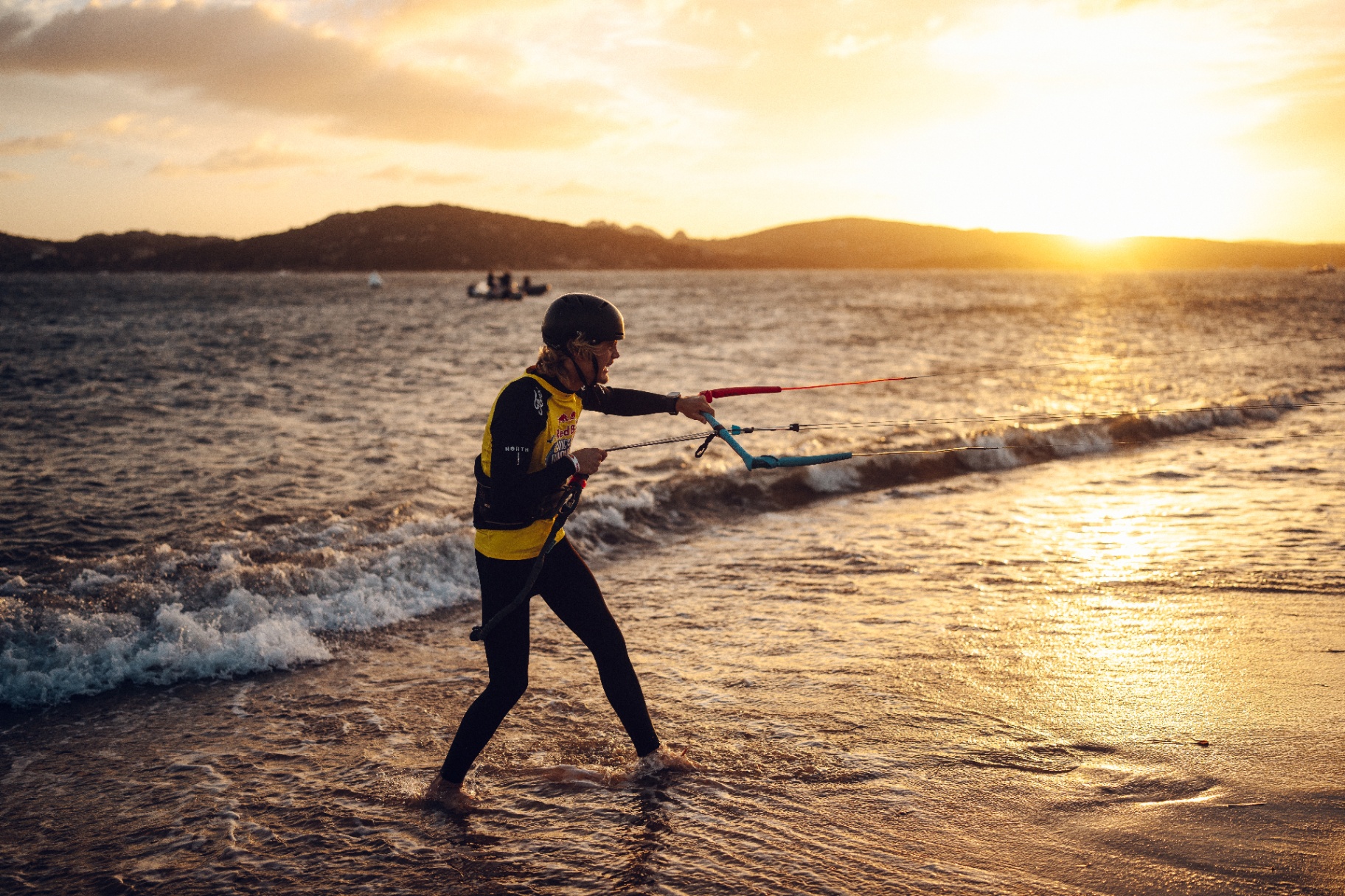 Sunset session on the water
